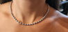 Diamond and Sapphire Necklace