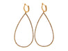 Diamond Open Pear Earrings