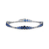 White Gold Sapphire and Diamond Bracelet