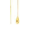 14K Yellow Gold Threader Earrings