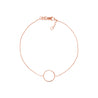 14K Rose Gold Chain Bracelet