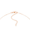 14K Rose Gold Open Circle Necklace