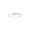 14K White Gold Engravable Ring
