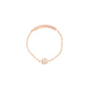 Rose Gold Chain Ring