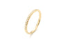 3/4 Band Stacking Ring 0.06 Ctw SI Diamond