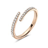 Diamond Open Ring