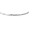 14K white Gold Stackable Polished Slip-On Bangle