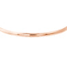 Stackable 14K Polished Rose Gold Slip-On Bangle