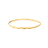 Stackable 14k Yellow Gold Polished Slip-On Bangle