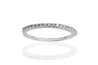 14K White Gold Diamond Stackable Ring